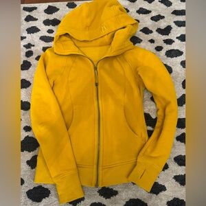 lululemon athletica Yellow Hoodie